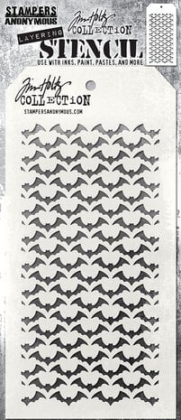 Tim Holtz - Batground Tim Holtz Layering Stencil