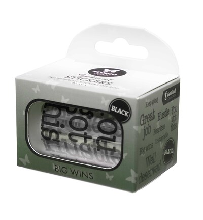 StudioLight -  SL Aufkleber – Schwarz, Big Wins Essentials Nr. 76