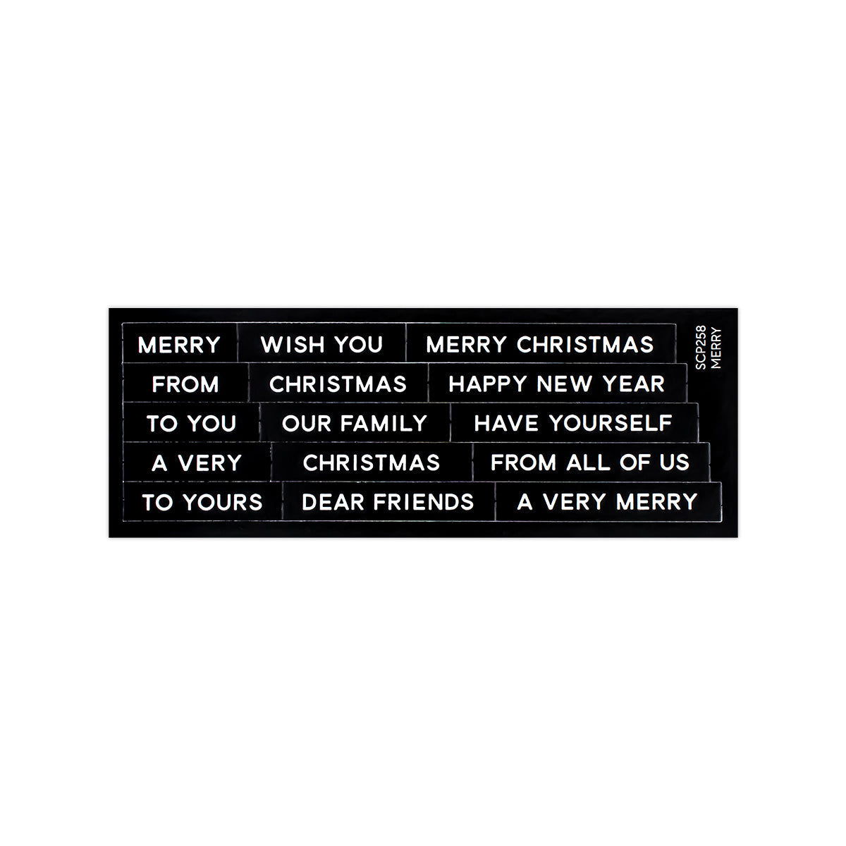 Waffle Flower - Subsentiments Merry Diecut