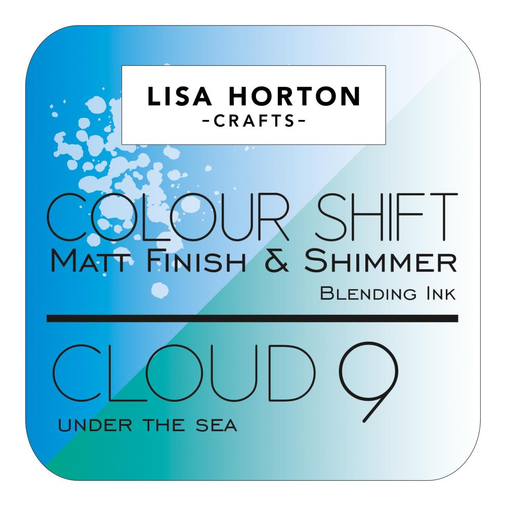Lisa Horton Crafts Cloud 9 Color Shift Ink Pad -  Under The Sea 