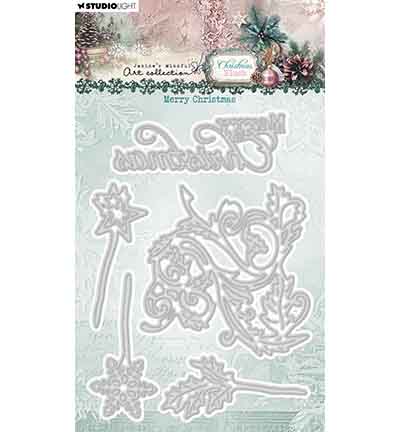Studio Light - Cutting Die - Merry Christmas Christmas Blush nr. 1060