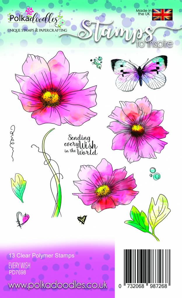 polkadoodles-every-wish-clear-stamps-pd7698 polkadoodles-every-wish-clear-stamps-pd7698