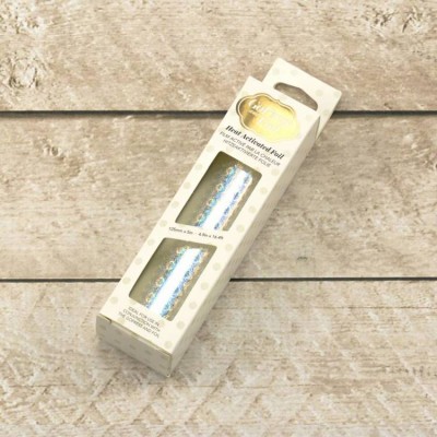 Couture Creations Heat Activated Foil - Silver Foil (Iridescent Sequin Pattern)