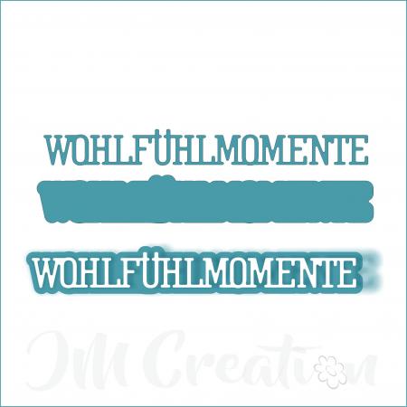 JM Creation - Stanzschablone - Wohlfühlmomente klein
