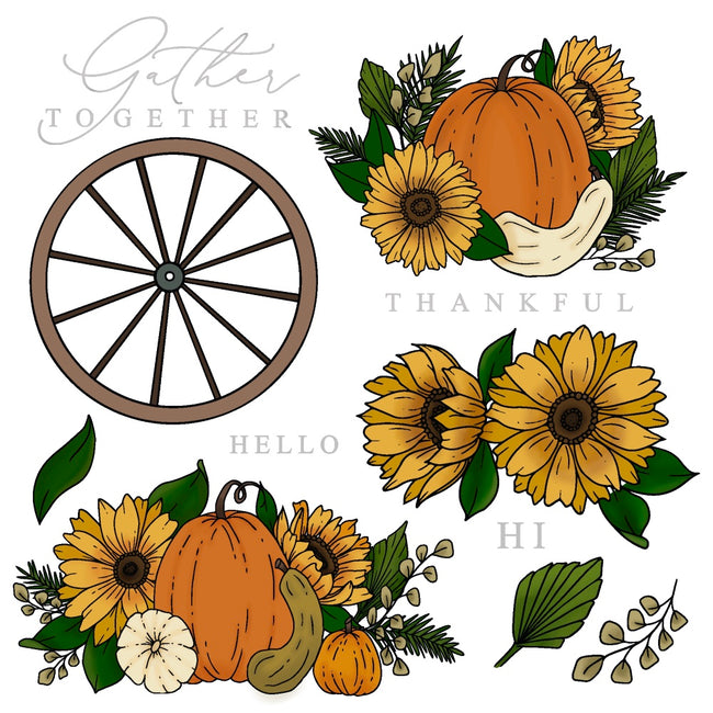 Honey Bee - Grateful Gatherings - 6x8 Stamp Set