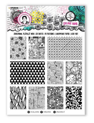 Studio Light Collage Paper Signature Collection nr.01