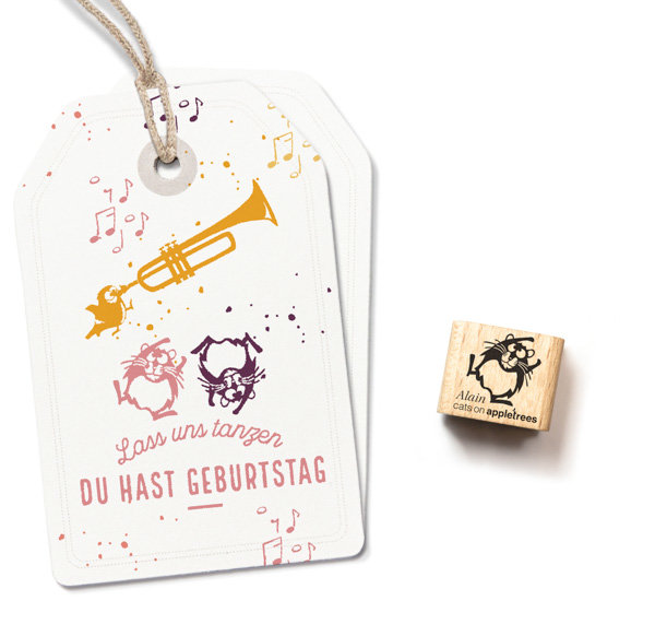 cats on appletrees - Ministempel Hamster Alain cats on appletrees - Ministempel Hamster Alain