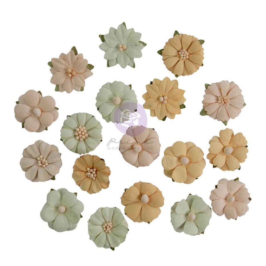 Prima Marketing - Homegrown Flowers Meadow Petals (18pcs) by The 3 Girls Tale
