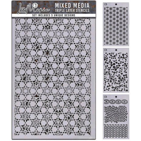 Ciao Bella - Stencil Mix Triple Layer Set #001