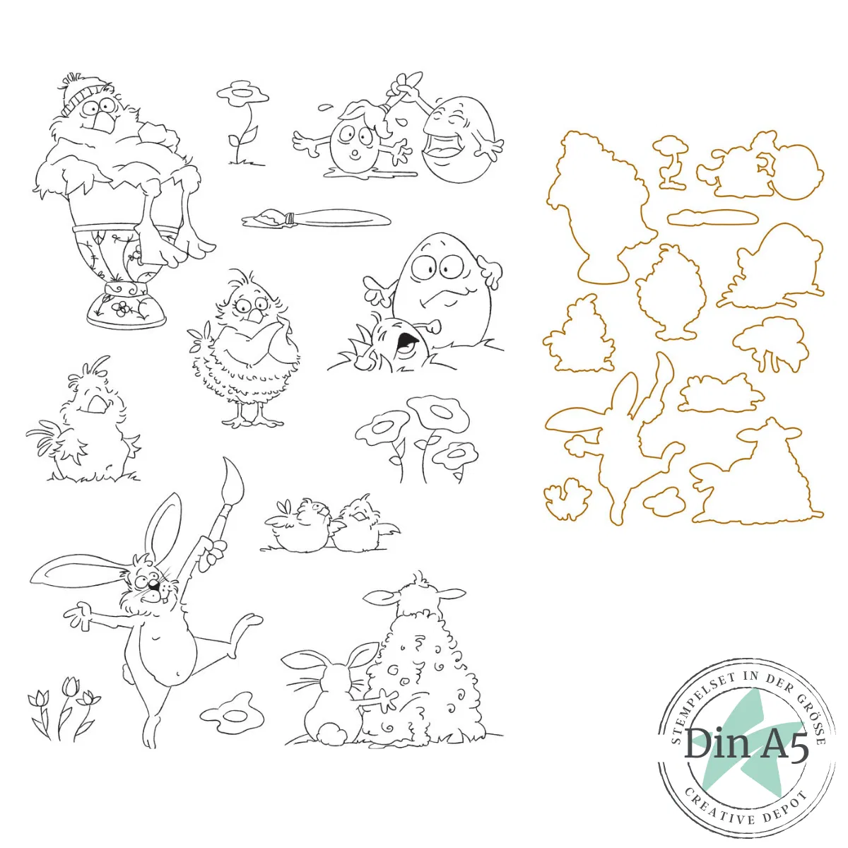 Creative Depot - Bundle - Fröööliche Ostern