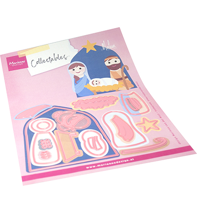 Marianne Design -  Nativity set by Marleen
