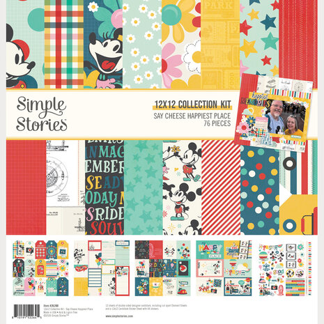 Simple Stories - Say Cheese Happiest Place Collection Kit