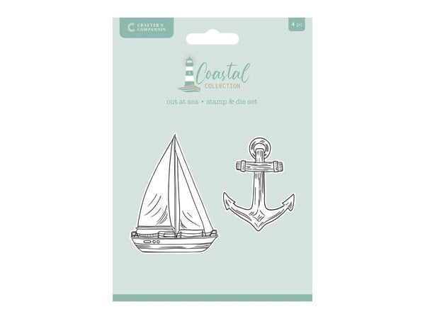 Crafter's Companion - Coastal Stamp & Die Out at Sea