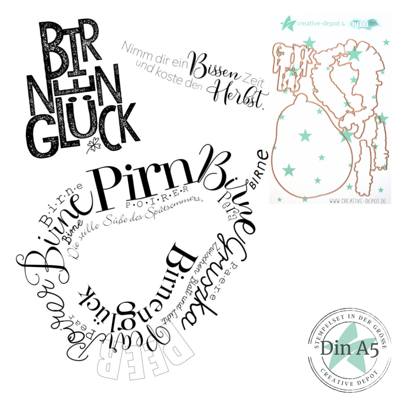 Creative Depot - Bundle - Scribble Birne 