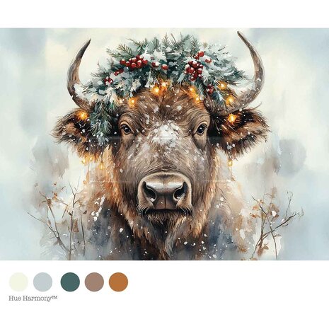 Re-Design - Twinkle Moo A4 Decoupage Fiber