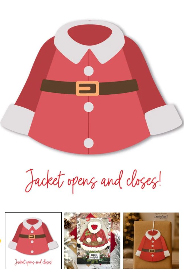 Honey Bee - Lovely Layers: Coat - Honey Cuts - Stand-Alone Dies