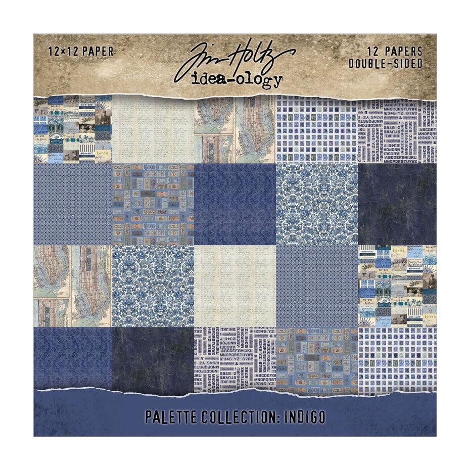 Idea-ology - Palette Collection 12x12 Inch Indigo