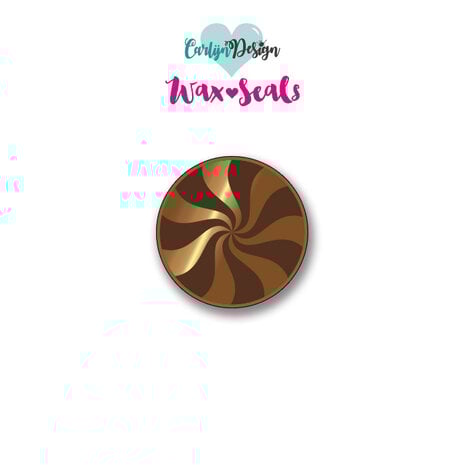 CarlijnDesign - Wax Seal Stamper 53 Christmas Candy