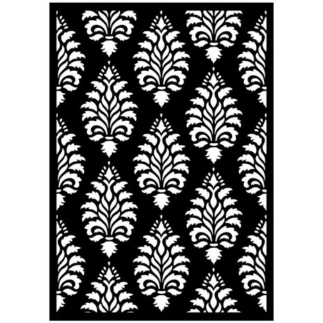 Stamperia -  Art Stories A3 Big Stencil Tapestry 1