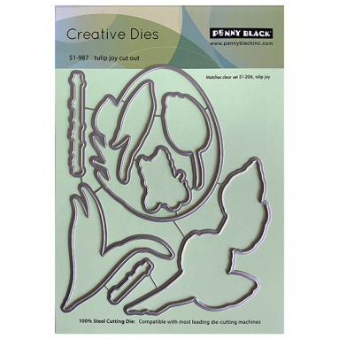 Penny Black - TULIP JOY CUT OUT (METAL DIES)