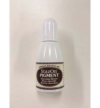 StazOn Pigment Inker - Chocolate Brown