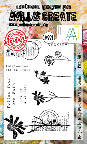 AALL & Create - Stamp Set A6 Petal Path