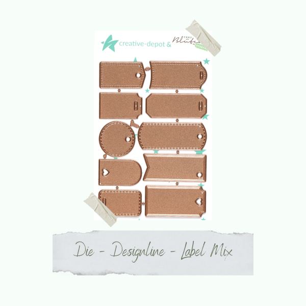 Creative Depot - Die - Designline - Label Mix