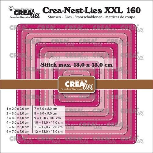 Crealies Crea-Nest-Lies XXL Rechteck glatt Kopie