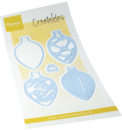 Marianne Design - Creatables – Weihnachtskugeln (oval)