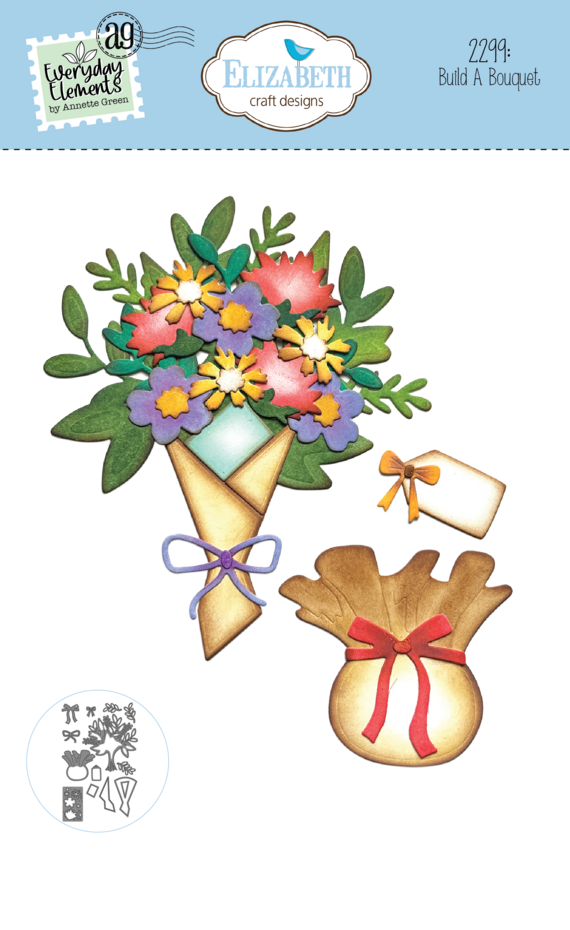 Elizabeth Craft Designs - Romantic Revival Die Build A Bouquet