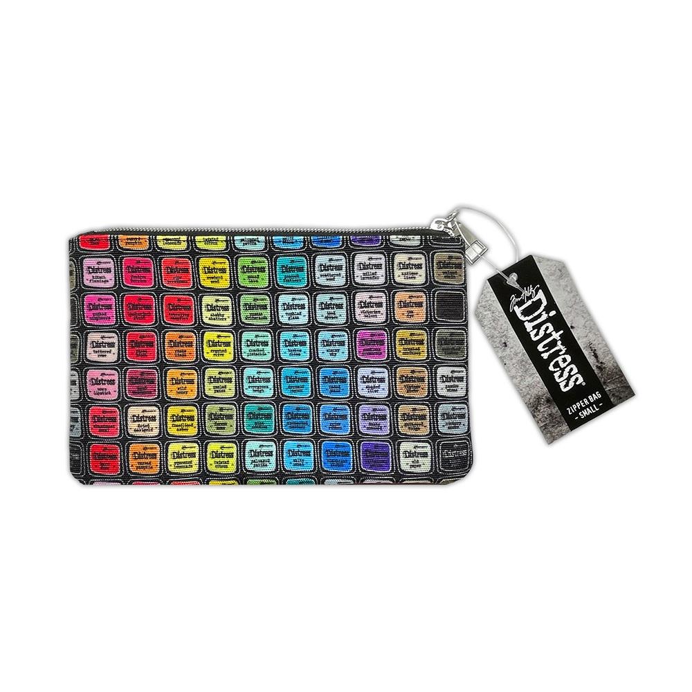 Tim Holtz Distress Zipper Bag - Small, 5"X8" Tim Holtz Distress Zipper Bag - Small, 5"X8"