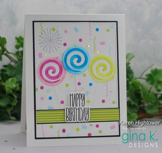 Gina K Designs -  STAMPS- Birthday Sprinkles