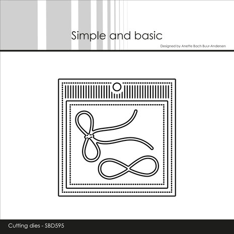 Simple and Basic - Square Gift Tag Dies 