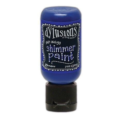 Ranger Dyan Reaveley Dylusions Shimmer Paints Just Indigo Ranger Dyan Reaveley Dylusions Shimmer Paints Just Indigo