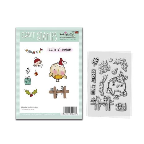 polkadoodles-rockin-robin-craft-stamps-pd8686 polkadoodles-rockin-robin-craft-stamps-pd8686