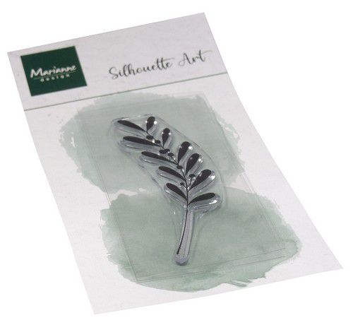 Marianne D Clear Stamps Silhouette Art – Mistelzweig
