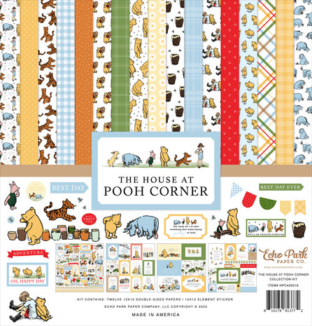 Echo Park - The House At Pooh Corner 12x12 Inch Collection Kit Echo Park - The House At Pooh Corner 12x12 Inch Collection Kit