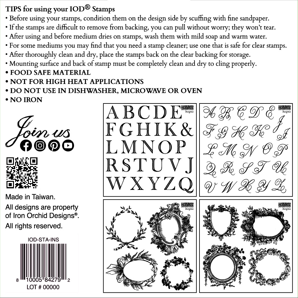 IOD - Insignia (4 sheets) IOD - Insignia (4 sheets)