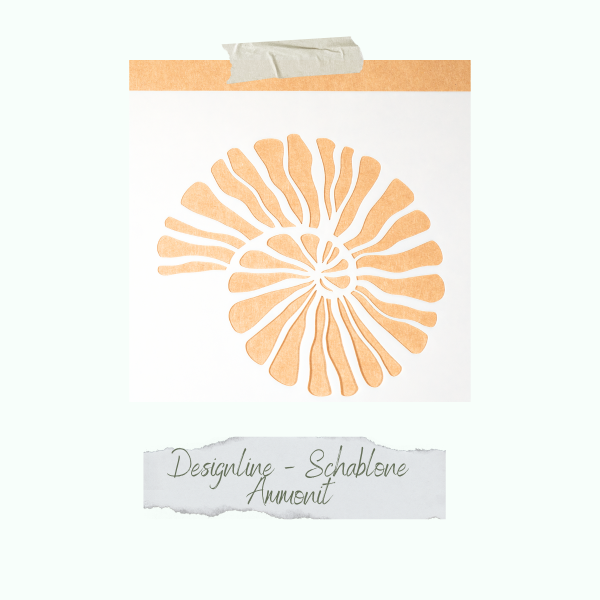 Creative Depot -  Schablone - Designline - Ammonit 