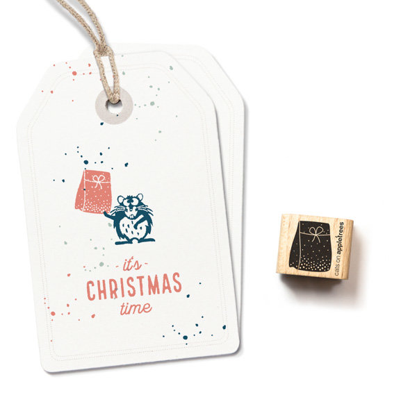 cats on appletrees - Ministempel Geschenktüte 1