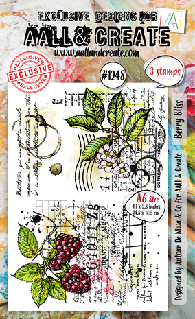 AALL & Create - Stamp Set A6 Berry Bliss AALL & Create - Stamp Set A6 Berry Bliss