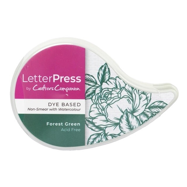 Gemini - LetterPress - Inkpad - Green