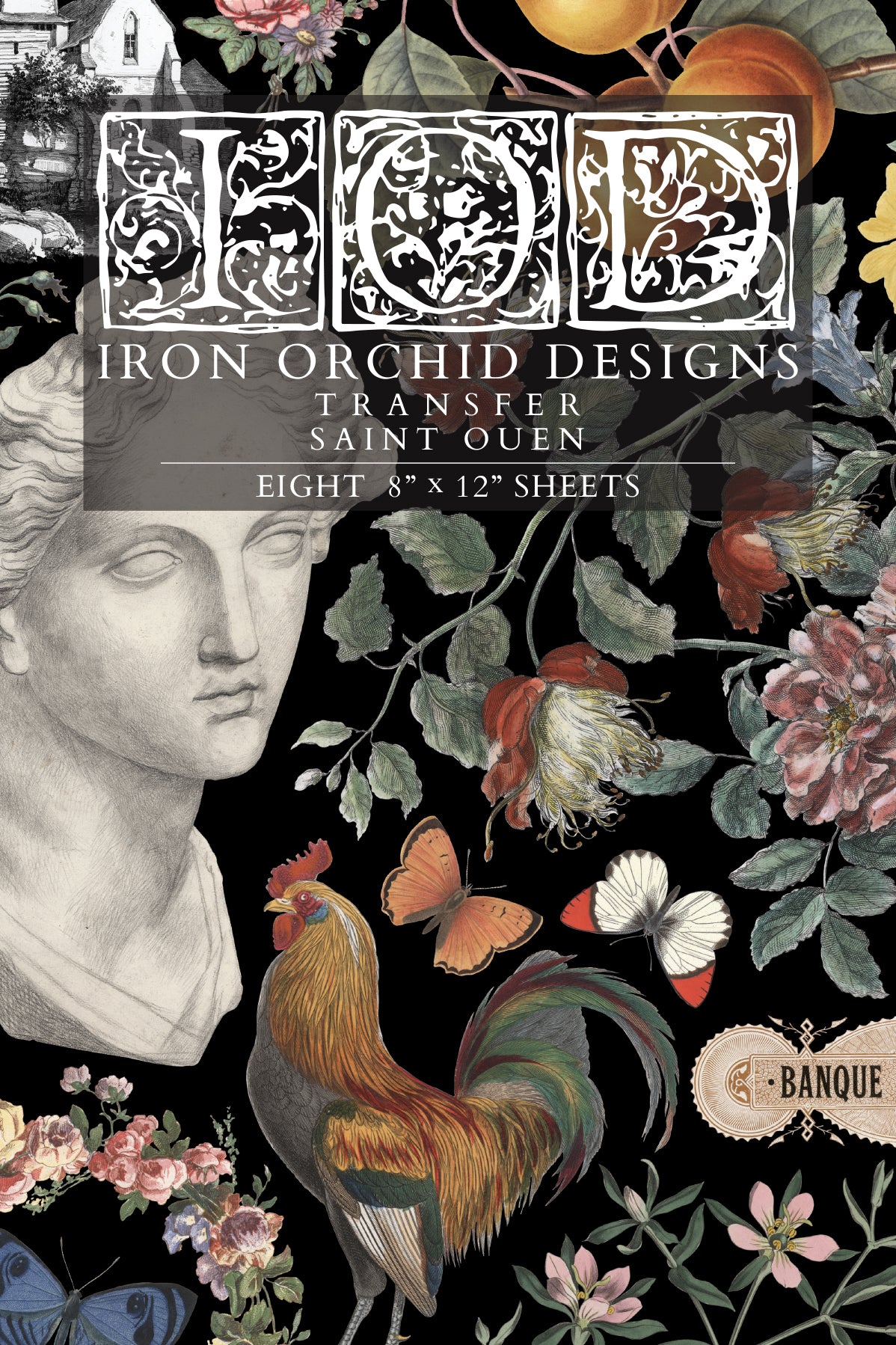 IOD - Iron Orchid Designs - Transfer - Saint Ouen