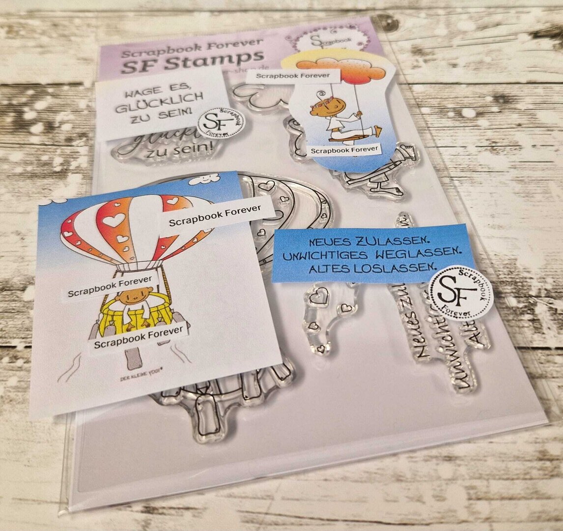 SF Stamps DKY Yogi im Heißluftballon und Wolkenschaukel SF Stamps DKY Yogi im Heißluftballon und Wolkenschaukel