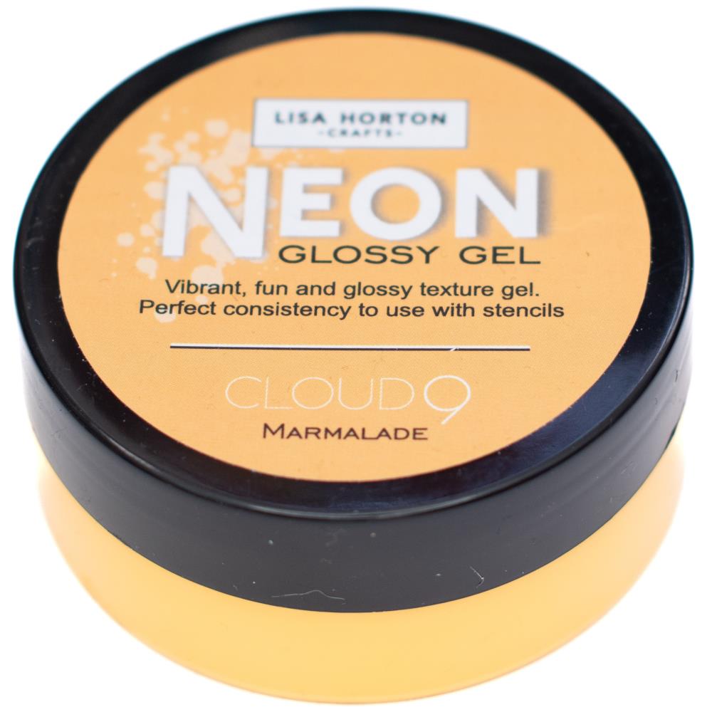 Lisa Horton Crafts Neon Glossy Gel - Marmalade