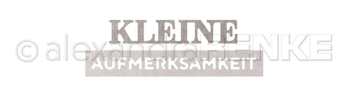 Alexandra Renke - Die 'Kleine Aufmerksamkeit'