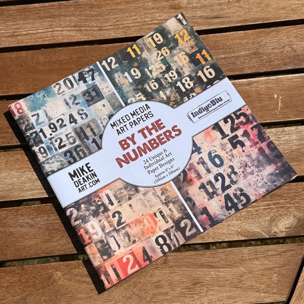 By the Numbers 8x8 Inch Paper Book