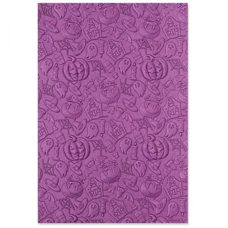 Sizzix 3D Textured Impressions by Kath Breen Halloween Elements