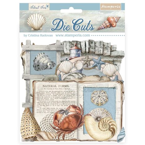 Stamperia - Die cuts assorted - Silent Sea
