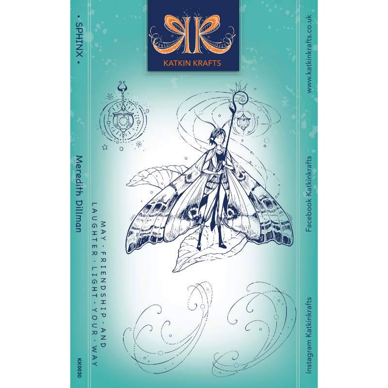 Katkin Krafts Sphinx 6 in x 8 in Clear Stamp Set